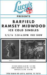 Barfield and Ramsay Midwood at Lucy's on the Lake