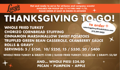 thanksgiving meals